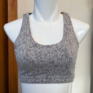 Gymshark Seamless Sports Bra – Gray – Size Small